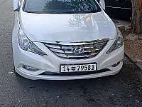 سوناتا 2011 كاملة سقف بانوراما بصمات شاشة لمس دخول ذكي لون ابيض لولو