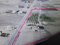 ارض ٣٣٤ دونم عند المطار