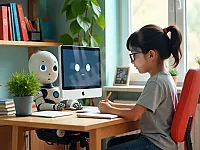 تعليم الذكاء الاصطناعي للأطفال واليافعين بأسلوب مبسط وتفاعلي أونلاين.