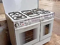 فرن وتار 5 روس غاز وكهرباء مستعمل للبيع في زملكا