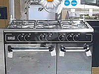فرن غاز 5 رؤوس جديد في دمشق - توصيل مجاني وكفالة سنة