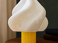 إضاءة جديدة بشكل الآيس كريم 