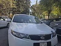 للبيع كيا سيراتو 2012 أبيض بحالة ممتازة بسعر 8500 دولار