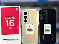 شاومي Redmi 15 جديد للبيع بسعر 134$ مع هدية كفر وسماعة