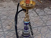 أركيلة تفاحتين مستعملة بحالة جيدة في حلب الجديدة