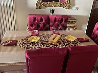 مفارش طاولة سفرة مع محارم تطريز صرما في دمشق السعر 100 $