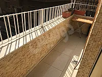 للإيجار شقة بحي المزرعة شارع الباكستان 78 متر غرفتين وصالة 