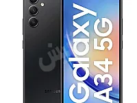 سامسونج غالاكسي اي 34 مستعمل أسود - 65-128 GB في دمشق