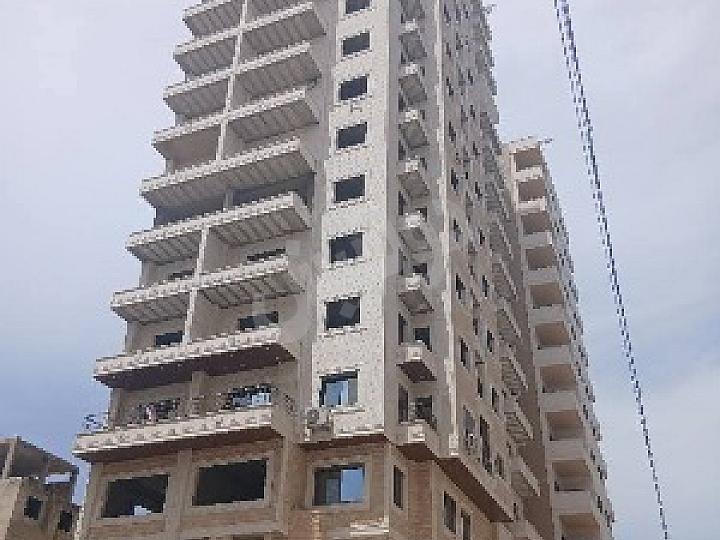 للبيع شقة سكنية على الهيكل اكساء حجر خارجي في اللاذقية المشاحير