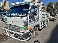 سيارة قلاب انتر 2000 محدثة 2011 نصيفة خالية